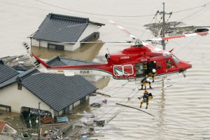 Banjir jepang, 38 tewas dan puluhan hilang