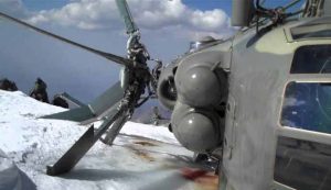 Bruuk, Helikopter jatuh 18 tewas