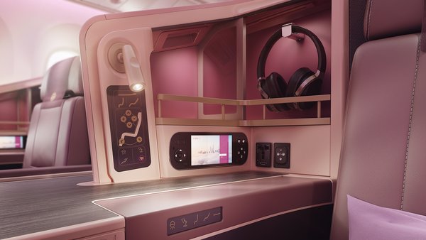 Panels and accessories for Juneyao's Business Class