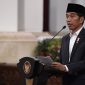 Presiden Jokowi di Istana Bogor (foto : Antara)