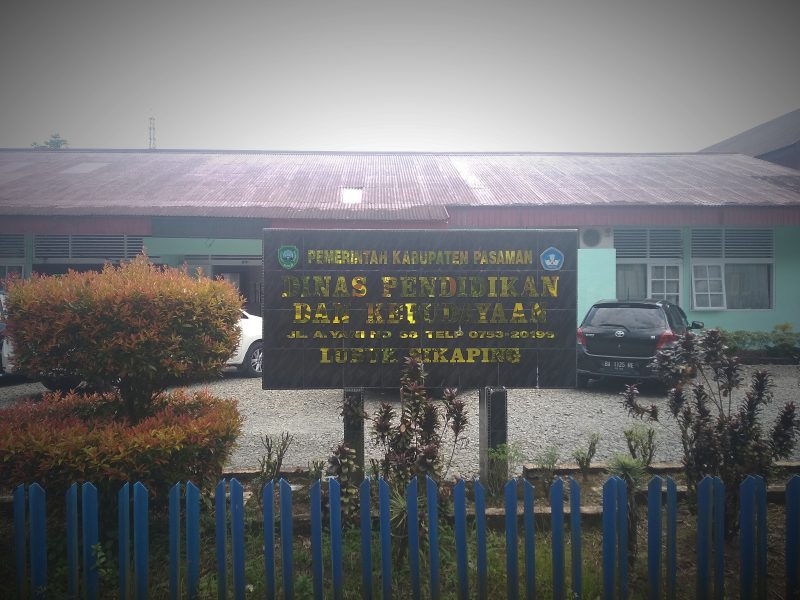 Kantor Dinas Pendidikan dan Kebudayaan Kabupaten Pasaman