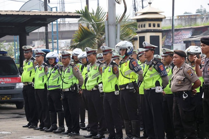 Kerahkan Ratusan Personil, Polresta Tangerang Amankan Jalur RI-2