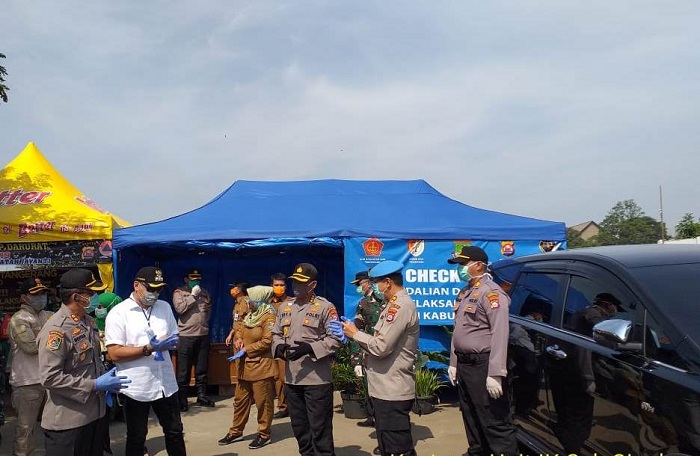Digenjot! Giat Cegah Covid-19 Naik, Kendaraan Masuk ke Tangerang Turun