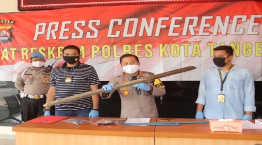 4 Pencuri Sembako Puluhan Juta Diamankan Polresta Tangerang