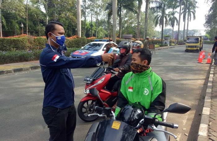 Catat, Tim Urkes Polresta Tangerang Cek Kesehatan Cegah Covid-19
