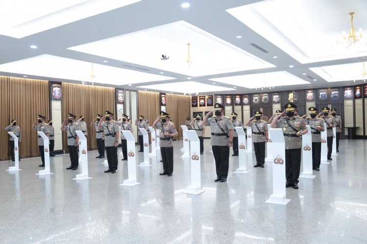 Kapolri Sertijab, Mulai Irwasum hingga 9 Kapolda