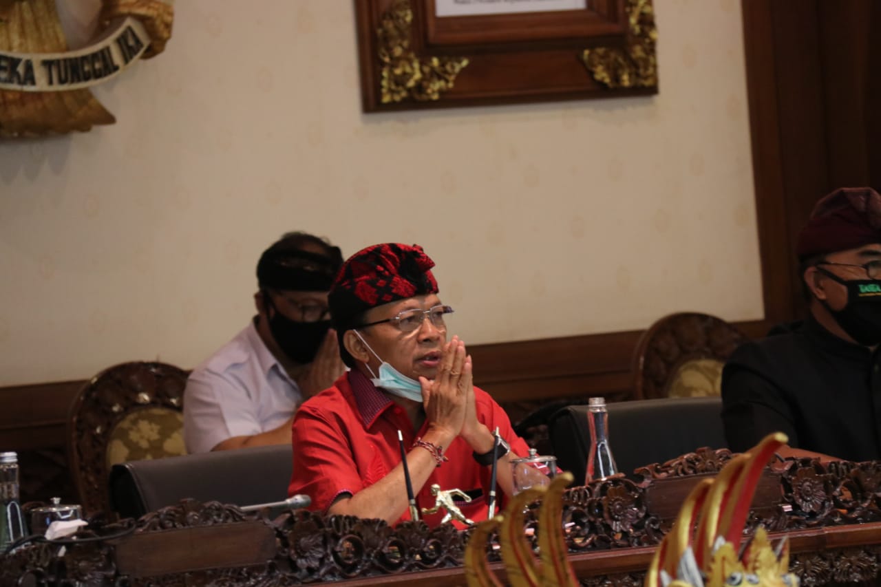 Gubernur Bali : Ciptakan Suasana Tidak Saling Menyalahkan