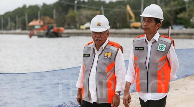 Ditinjau Jokowi, Proyek ini Diduga Sebabkan Banjir Pemogan