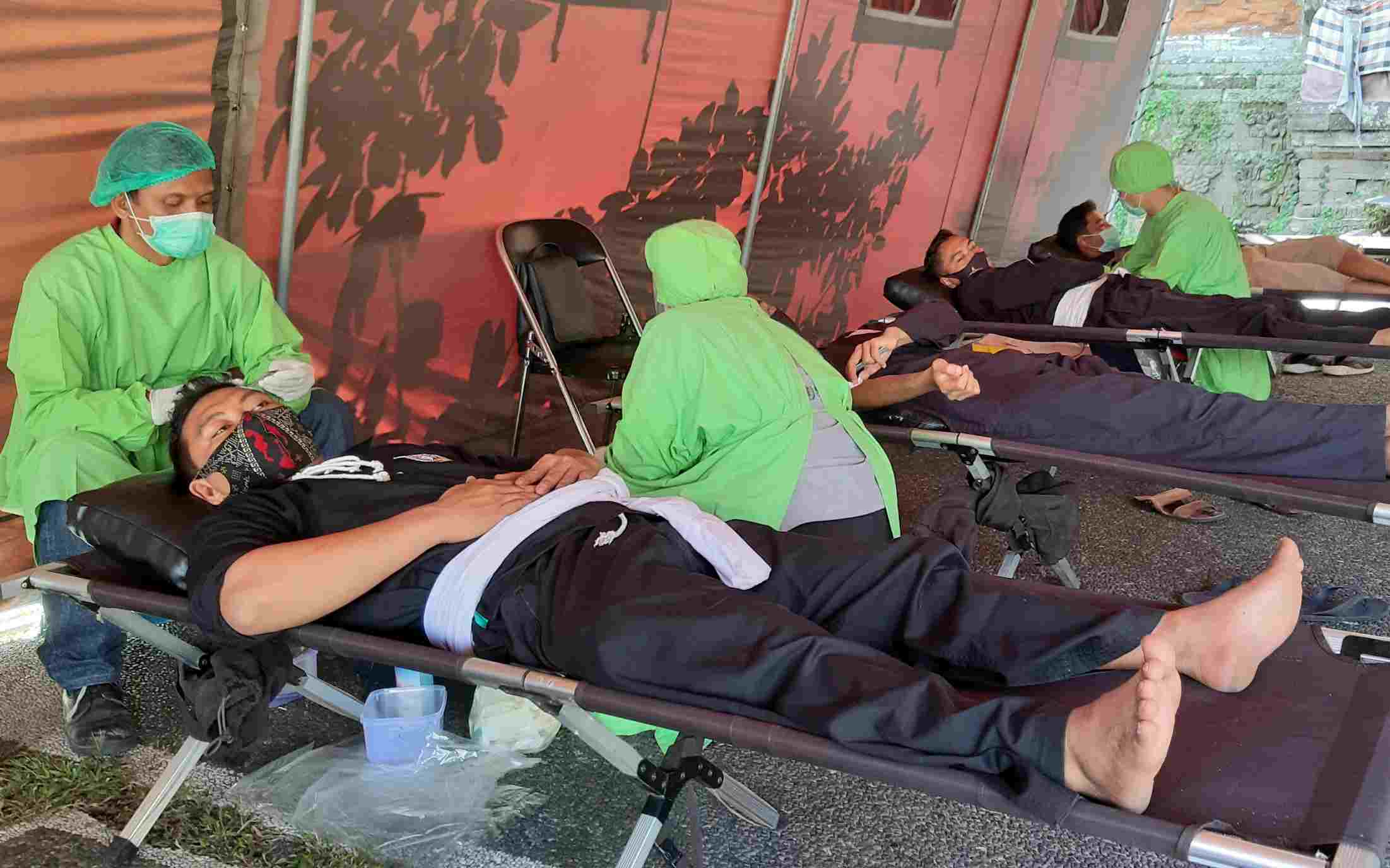 PSHT, Puri dan Pemerintah Desa Blahbatuh Perkuat Solidaritas dengan ‘Darah’