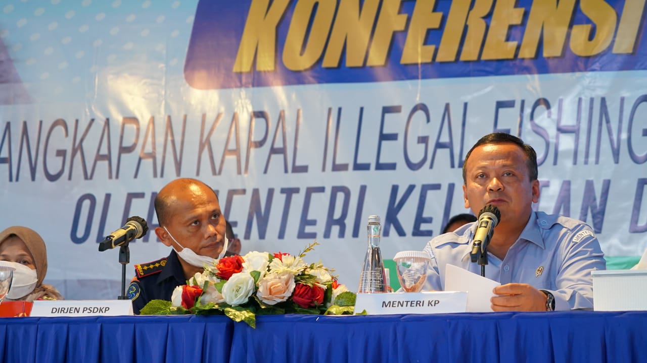 KKP Kembali Ringkus Tiga Kapal Ikan Asing di Laut Natuna Utara