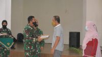 Pangdam II/Sriwijaya Resmi Membuka Acara Launching  Penyerahan Bantuan Pedagang Kaki Lima dan Warung