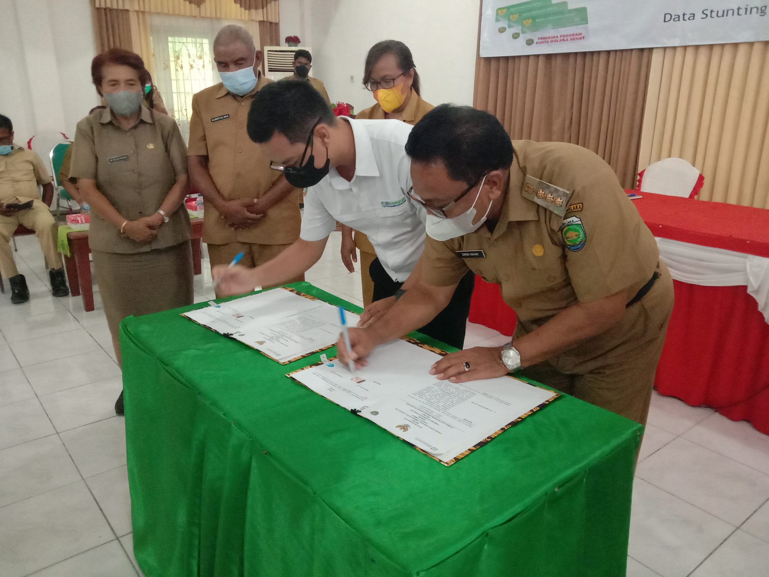 Meluncurkan KMS, Bupati Malaka Tegaskan Menurunkan Angka Stunting