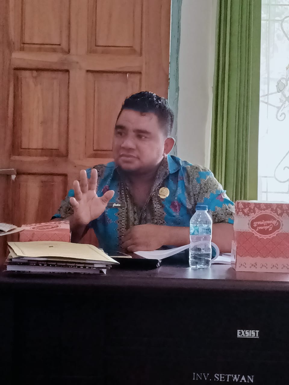 ADPRD Malaka Minta PT. WIKA Buka Jalan Jembatan Benenai