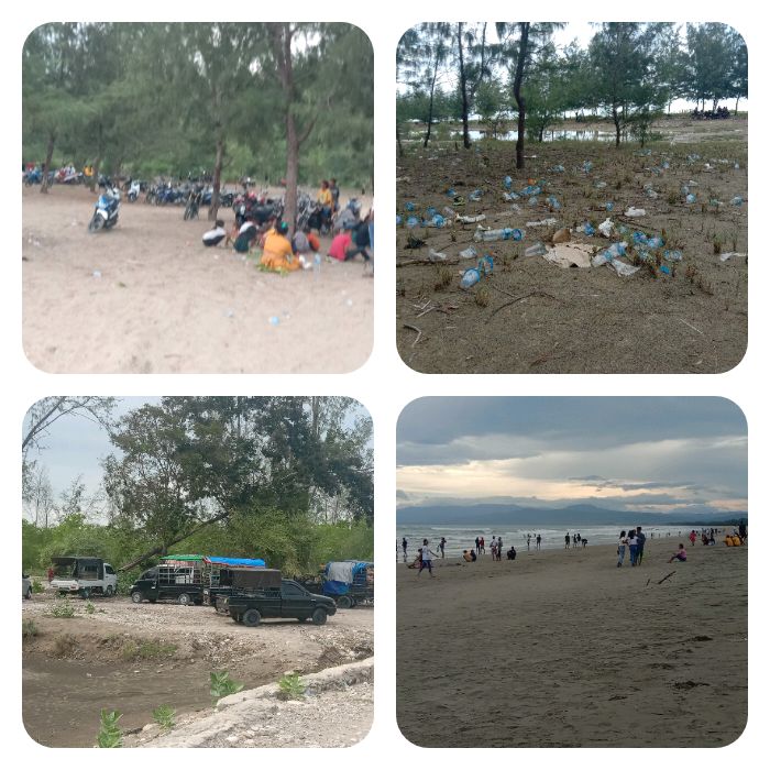 Tebaran Sampah Gelas Aqua Di Tempat Wisata Abudenok
