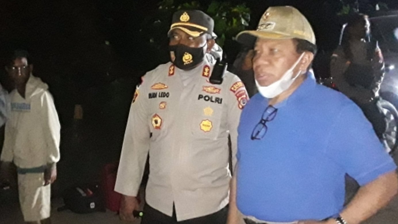 Bupati Malaka dan Kapolres Terjang Banjir, 79 Warga Berhasil Dievakuasi