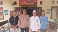 Kapolsek Kuta Cot Glie Sambut Kunjungan Ketua MPU Aceh Besar