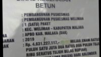 Terlambat Pekerjaan Puskemas Weliman, PT. Indo Raya Kupang Tidak Bisa PHK