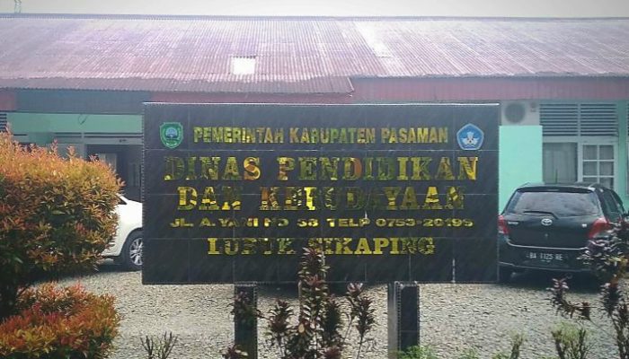 Kantor Dinas Pendidikan Kabupaten Pasaman