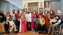 Bapak Disabilitas, Kado Spesial untuk Kapolresta Malang Kota di HUT RI ke -77