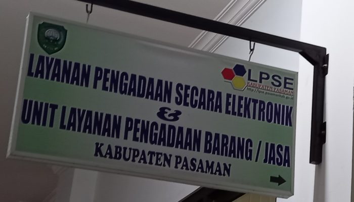 Kantor Unit Layanan Pengadaan Barang dan Jasa Kabupaten Pasaman.