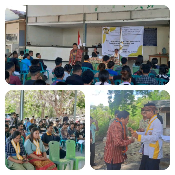 Dari Ketinggian Taman Ziarah Rohani Oebelo, Bupati Malaka Support Mahasiswa Malaka