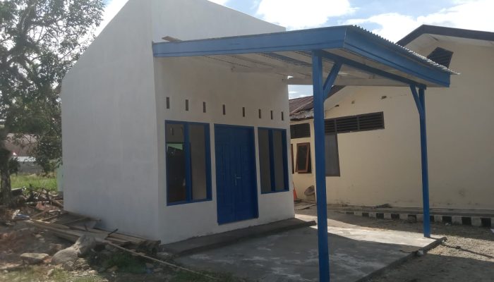 Gedung layanan SIM Nagari terobosan Kapolres Pasaman, AKBP Fahmi Reza.