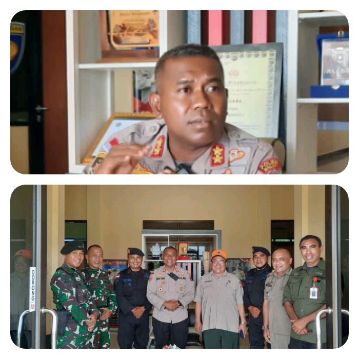 Kapolres Malaka Ajak Cakades Jaga Kantibmas demi Nama Daerah