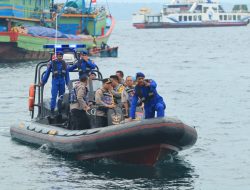 Hari Kedua KTT G20 , Kapolda Jatim Pimpin Patroli Laut di Selat Bali
