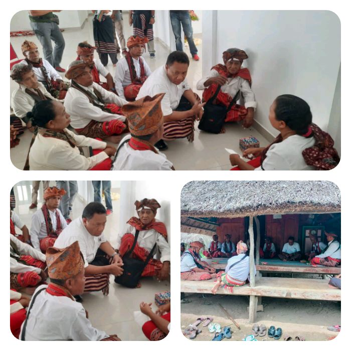 Kembali ke Akar, Bupati Malaka Lakukan Ritual Adat ini Sebelum Masuk Rumah Jabatan