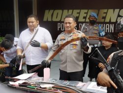 Polres Tanjung Perak Ringkus 7 Anggota Gangster Terduga Pembacok Security