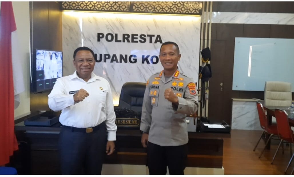 Kapolresta Kupang Kota Undang Bupati Malaka Bicara Masalah Hukum
