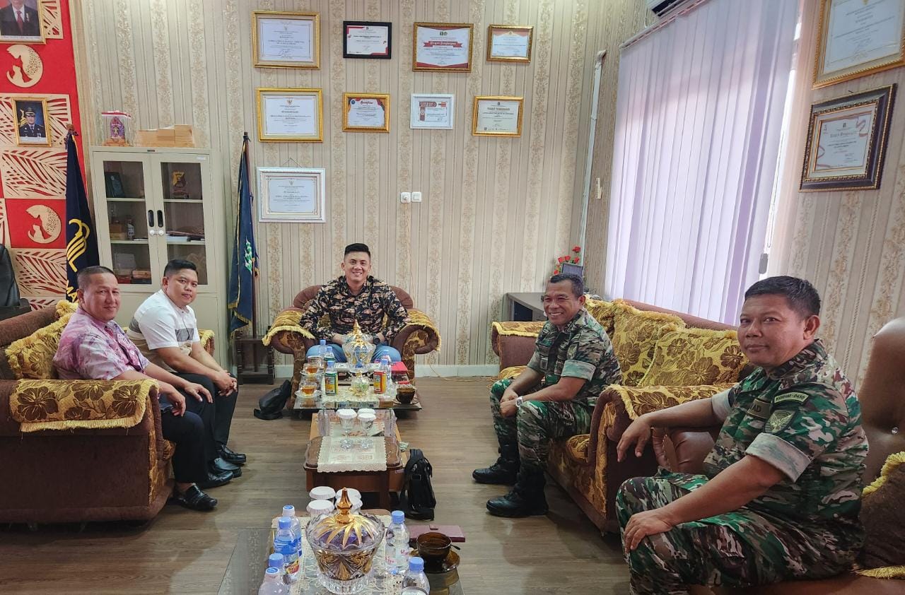 Danramil 430-04 Talang Kelapa Beserta Anggota Berkunjung Ke Lapas Narkotika Kelas IIB Banyuasin