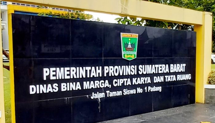 Kantor Dinas Bina Marga Cipta Karya dan Tata Ruang (BMCKTR) Provinsi Sumatera Barat (Sumbar)