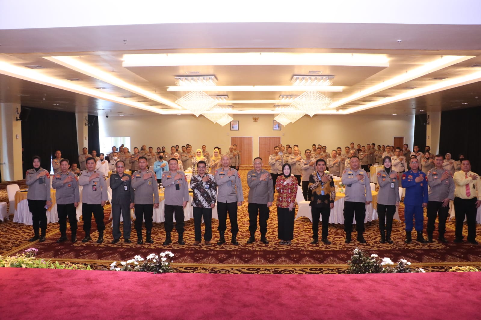 Irwasda Polda Sumsel Membuka Rakerwas Itwasda Tahun 2023