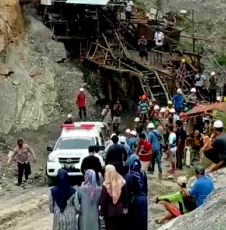 Tambang batubara milik PT PT Nusa Alam Lestari (PT NAL) di Kota Sawahlunto, Sumatera Barat meledak pada Jumat (09/12/22).