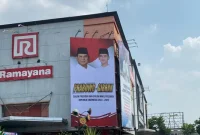 Baliho Prabowo-Gibran