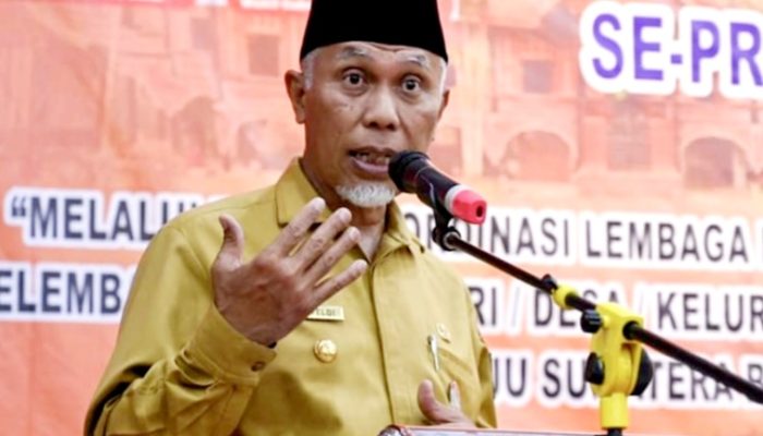 Gubernur Sumbar, Mahyeldi (dok. humas sumbar)