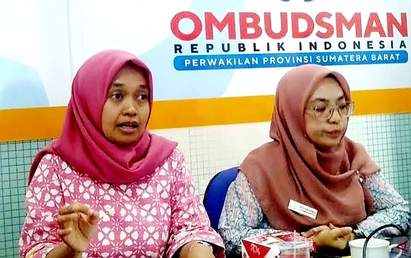 Kepala Perwakilan Ombudsman Sumatera Barat (Sumbar) Yefri Heriani