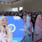 Menteri Ketenagakerjaan, Ida Fauziyah pada Talent Talks dihadiri oleh peserta mencapai 600 orang di Jakarta, Minggu (24/3/2024).