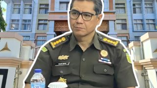 Dok. Kolase foto Kantor Kejati Sumbar dan Aspidsus Kejati Sumbar, Fajar Mufti.