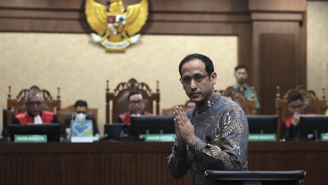 Divonis 10 Tahun Penjara, Nadiem Makarim Langsung Ajukan Banding