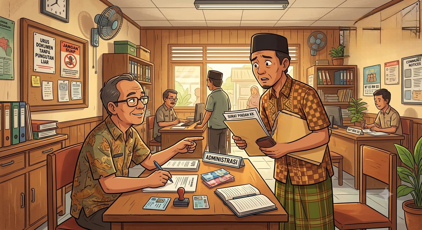Pindah Rumah Berujung Nombok? Warga Surabaya Syok Ditarget Uang Kas RT/RW hingga Ratusan Ribu!