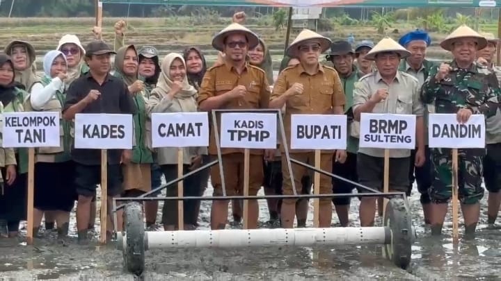 Bupati Erwin Targetkan Produksi Padi Tembus 10 Ton per Hektare Lewat Pertanian Modern