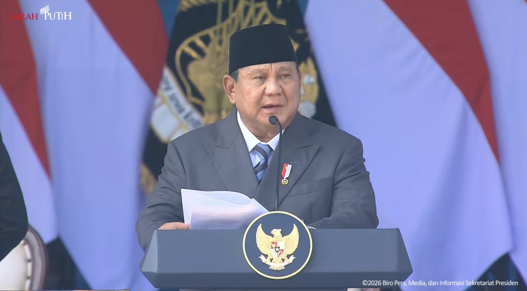 Prabowo Puji Dapur MBG Polri, Sebut SPPG Terbaik di Indonesia