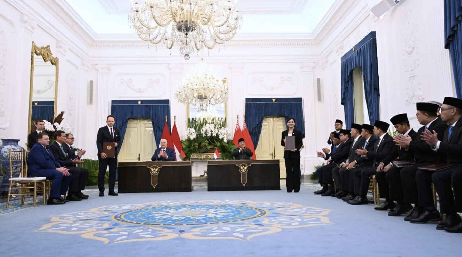 Indonesia-Belarus Resmi Perkuat Kemitraan, Prabowo: Harus Segera Beri Manfaat Nyata