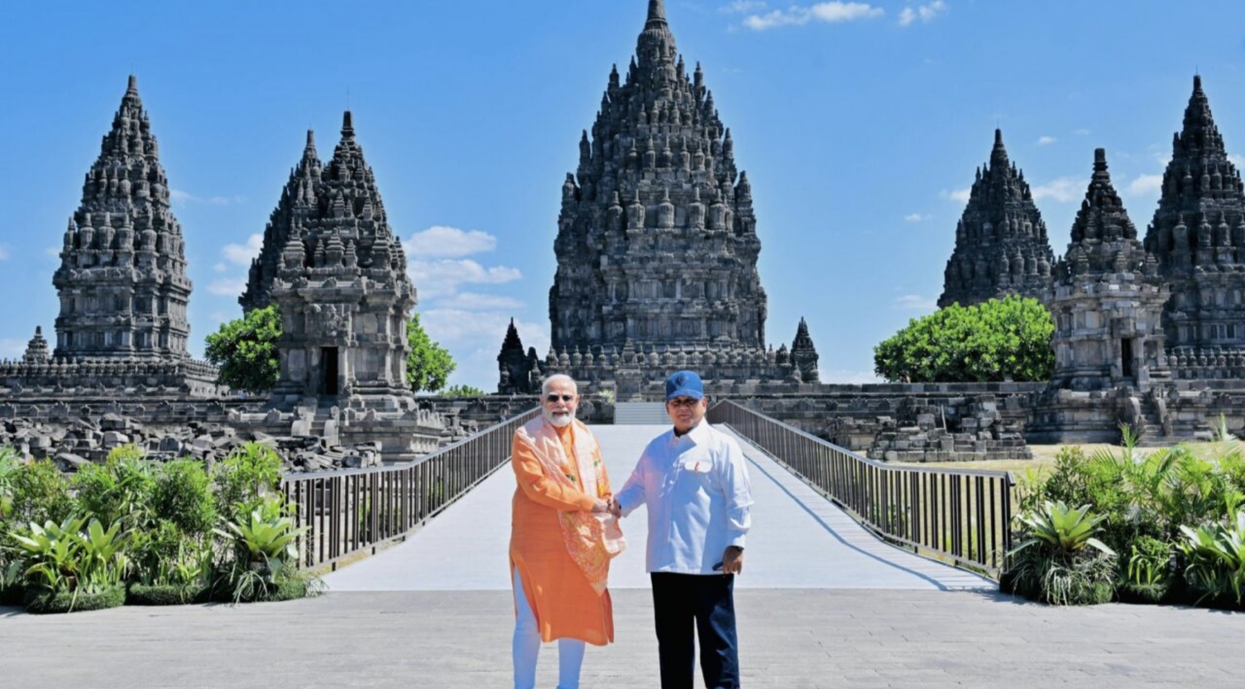 Prabowo dan PM India Resmikan Restorasi Prambanan, Proyek Berjalan hingga 2036