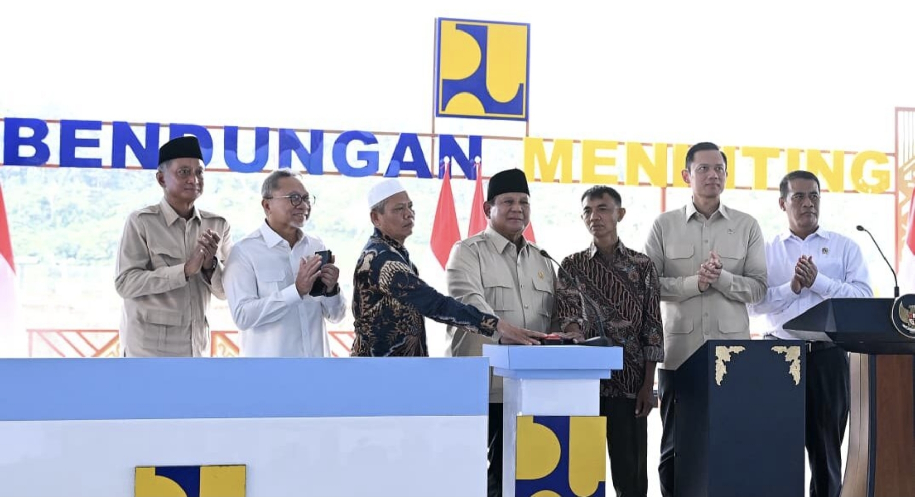 Prabowo Sebut B50 dan 5 Bendungan Bukti Indonesia Menuju Negara Makmur