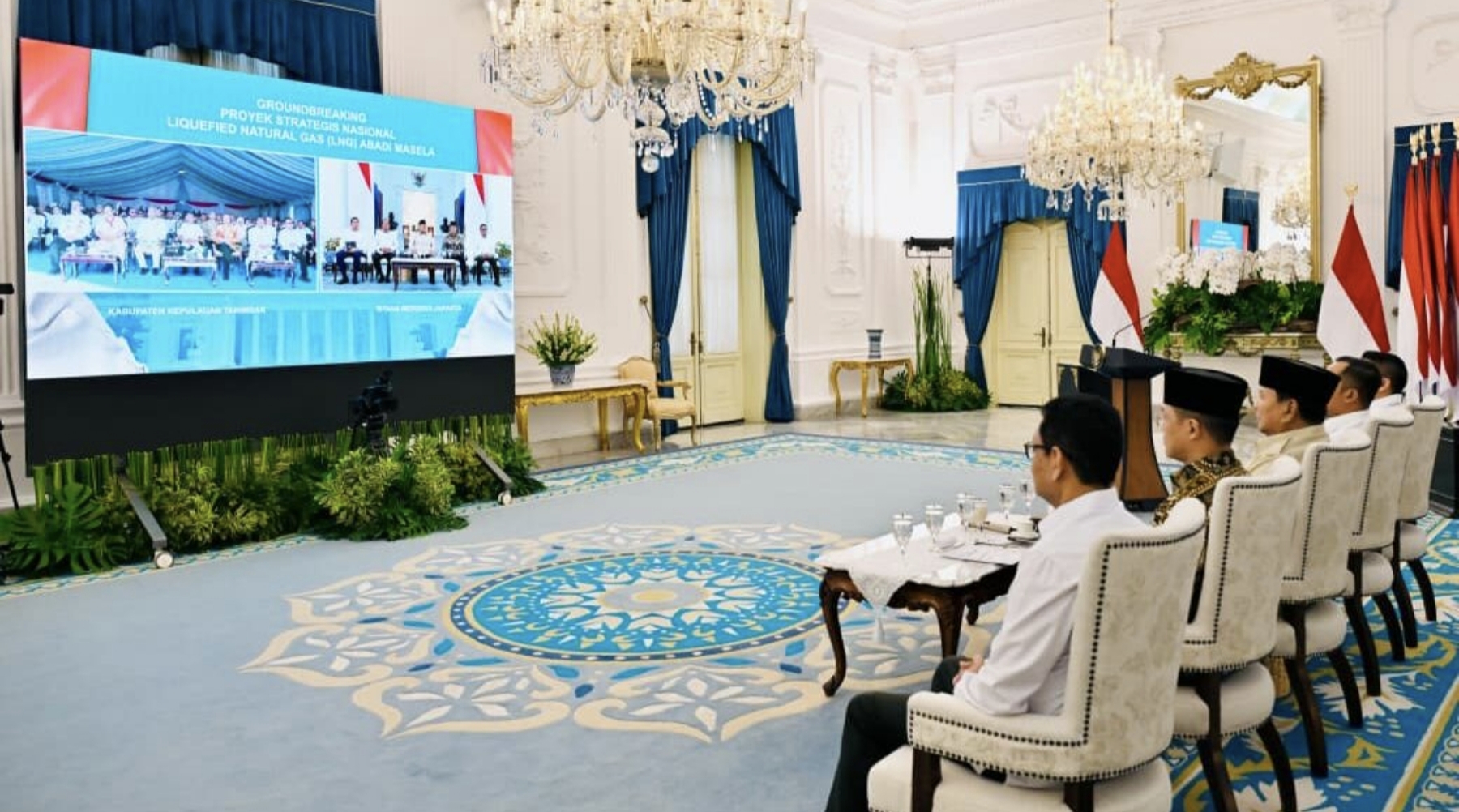 Usai Menunggu Hampir Tiga Dekade, Prabowo Resmikan Groundbreaking LNG Abadi Masela