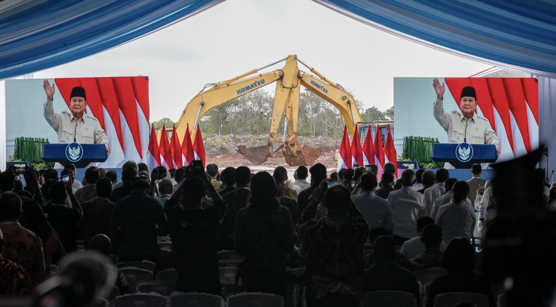 Prabowo Optimistis LNG Abadi Masela Jadi Mesin Baru Pertumbuhan Ekonomi RI