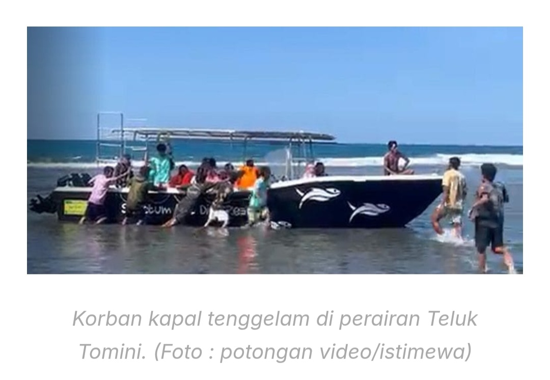 Gubernur Gorontalo Minta Basarnas Maksimalkan Pencarian ABK Hilang di Teluk Tomini